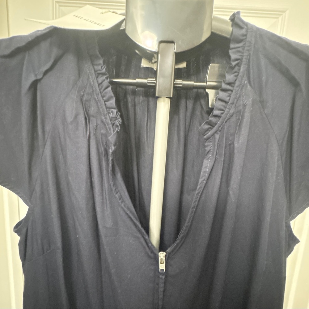 Elegant Navy Maxi Dress - Picture 5 of 13